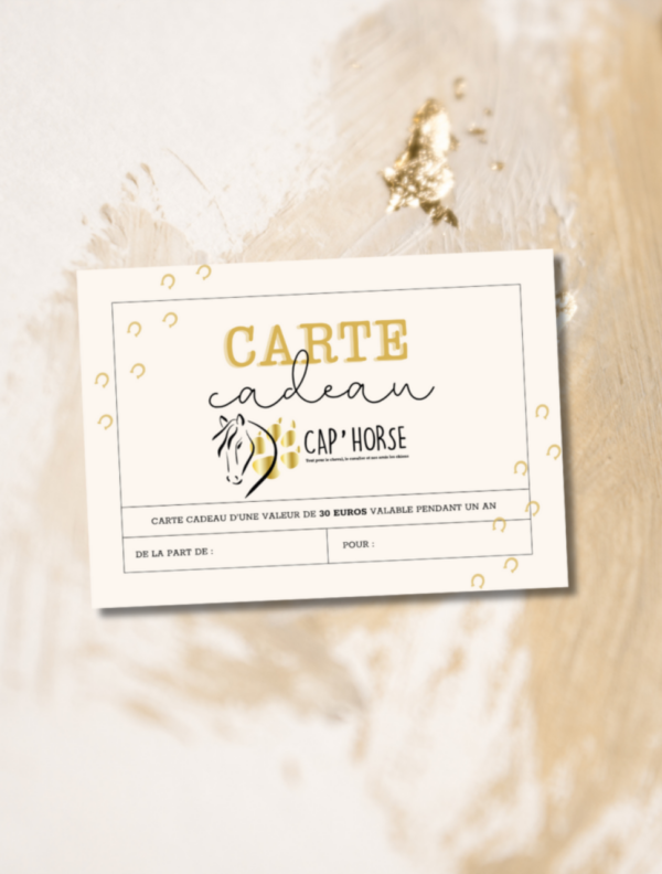 Cap Horse Ornex Cap Equitation Card